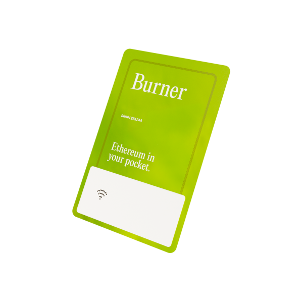 Burner Ethereum Card - Multicolor