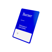 Burner Ethereum Card - Multicolor